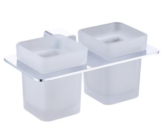 Стакан для ванной комнаты Raglo R301.08 двойной хром